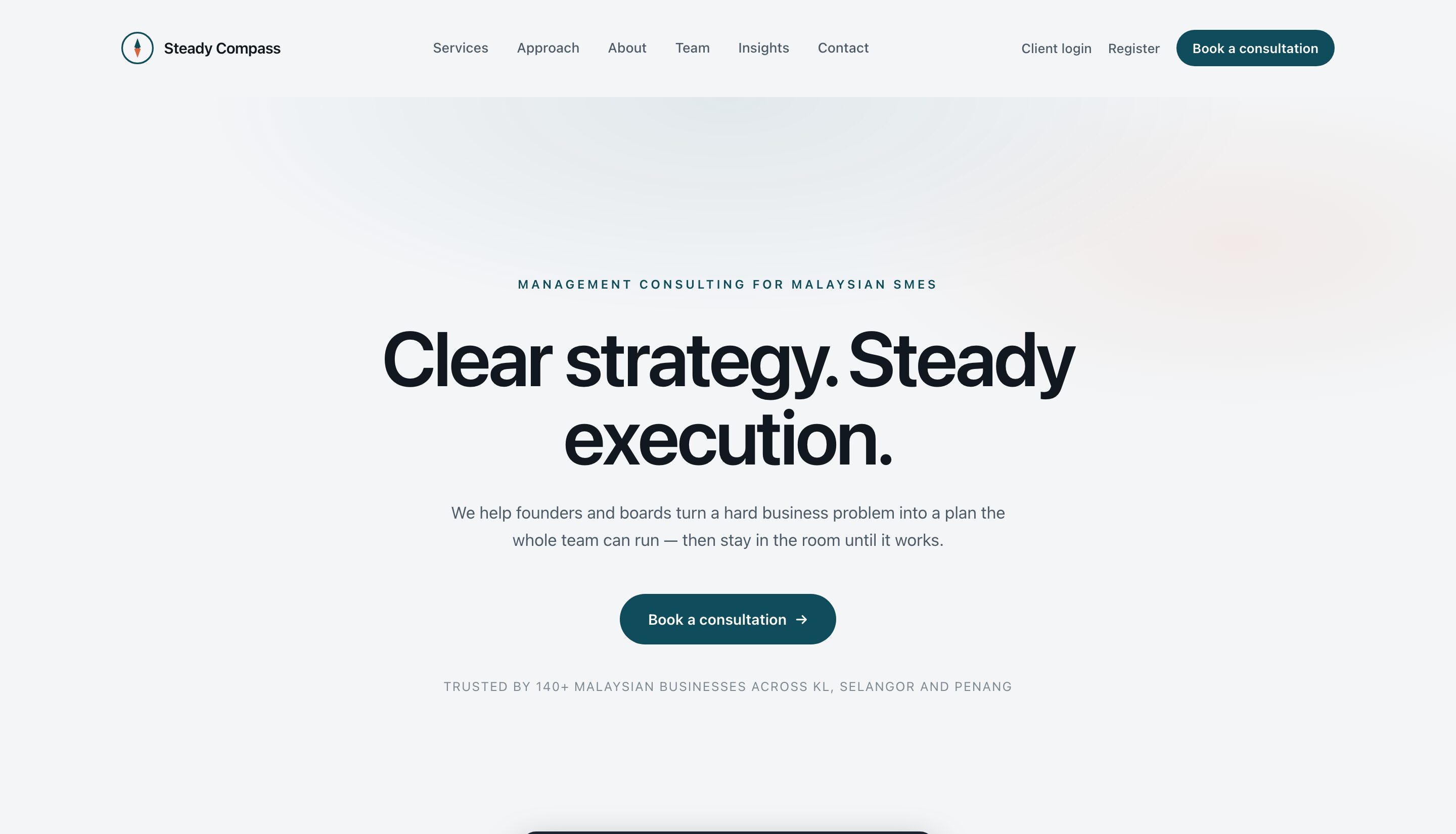 Steady Compass design